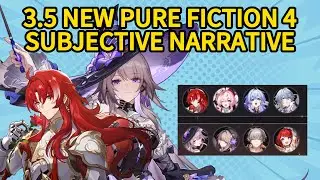 [3.5] NEW Pure Fiction 4 | Argenti E0S0 & E0S0 The Herta Sustainless | Honkai: Star Rail