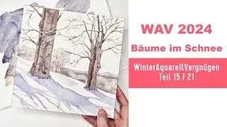 Bäume im Schnee