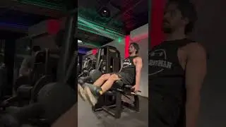 Leg extension machine demo