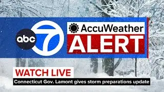 LIVE | Winter storm preparations update from Connecticut Gov. Ned Lamont and CT officials