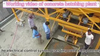 HZS35 Mini Fixed Concrete Batching Plant