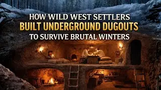 How Wild West Settlers Built Underground Dugouts To Survive Brutal Winters