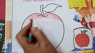 Fill colour in an apple