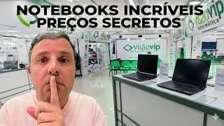 Dois notebooks potentes no Paraguai com pre&ccedil;o SURREAL NA LOJA VISAOVIP INFORM&Aacute;TICA