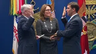 Secretary of the Army Mark T. Esper Swearing In Ceremony