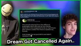 Dream Got Cancelled Over April Fools Jokes...