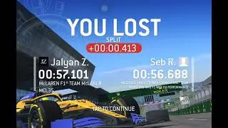 Time Trial F1 2020 RED BULL RING - Mclaren F1 Team - Real Racing 3