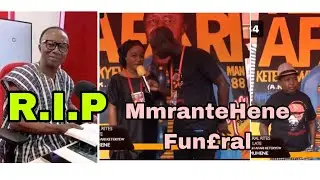 BREAKING: Actor Wayoosi and Wife St0rm Popular Presenter  MmranteHene Funeral