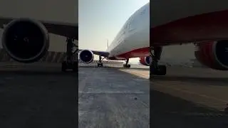 Engine Runup ✈️ | #shorts #trending #aviation #viralshorts #youtubeshorts #airindia