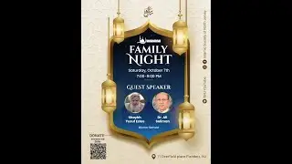 ISNJ Family Night with Sheikh Yusuf Estes - 10/7/2023
