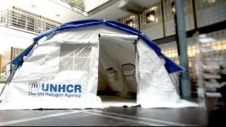 New self-standing tent can be assembled in 30 minutes