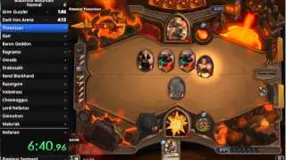 Hearthstone: Normal Blackrock Mountain Speedrun in 48:48 (beaten)