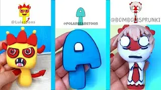 I Made Sprunki OC Three from NumberBlocks Emoji Japan Phase 2  Five from NumberBlocks