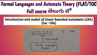 introduction to linear bounded automata | model of linear bounded automata |LBA in toc
