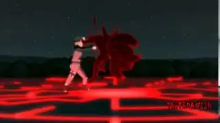 Naruto Shippuden   Naruto Vs Kyubi Black