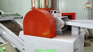 Popular ACSR recycling Aluminium conductor steel reinforced Cable wire chopping machine
