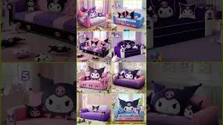 kursi sofa kuromi 💜💜⚡⚡💕🤩🥳 paling enak duduk santai di kursi