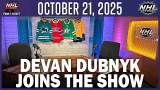 Devan Dubnyk joins the show and Billy Jaffe talks with Brad Marchand | October 21, 2025