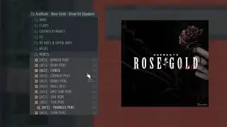 *NEW* ROSE GOLD DRUM KIT VOL.1 l UK/NY DRILL KIT