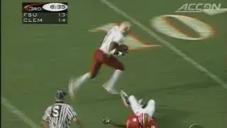 Seminole Moment: Thad Busby's 48-Yard TD Pass to Peter Warrick vs. Clemson (1997)