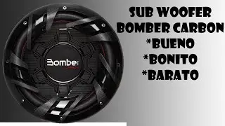 Unboxing subwoofer Bomber Carbon!!! Bueno, bonito,barato.