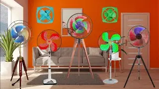 Fan video for kids. Colorful fan video for kids. collections of table fan videos. kipas angin