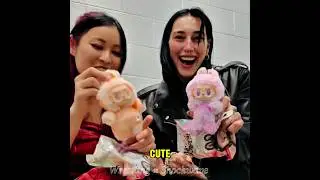 Rhea Ripley i Iyo Sky rozpakowują Labubu 😍 #szorty #wwe #rhearipley
