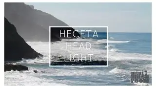 Океан, скалы и маяк (Heceta Head Lighthouse, Oregon)