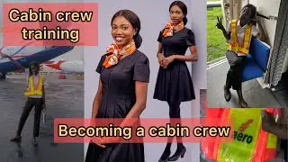 Flight attendant training |How I became a cabin crew| cabin crew SEP training | Aero Contractors