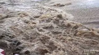 R&iacute;o J&Uacute;CAR en Sueca tras las lluvias de diciembre de 2025 ⛈