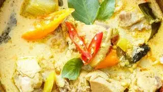 POULET CURRY AU LAIT DE COCO EN SAUCE