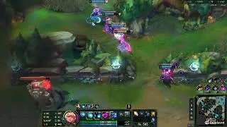 Star Guardian Ahri with Fizz Ultimate Crushes Nilah Ultimate Spellbook