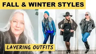 FASHION STYLES FOR FALL & WINTER 2020-2021 (Layered Outfit Ideas for Mature Women)