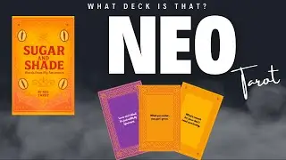 SUGAR AND SHADE ORACLE DECK | NEO WHAT DECK IS THAT⁉️#tarot #tarotreading #neotarot