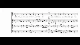 Bach BWV 254 - Ach Gott, erh&ouml;r mein Seufzen | Men's Chorale