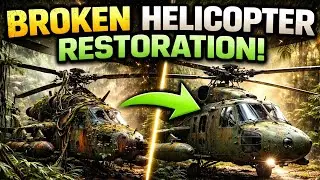 This Broken Helicopter Was Left to Rot&hellip; Until Now