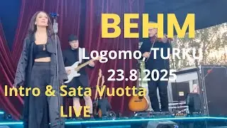 Behm - Intro/Sata Vuotta (Live @Logomon Terassikesä, Turku 23.8.2025)