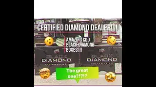 Black Diamond Certified Diamond Dealer Edition!!!! BOX2/5  AMAZING LEGEND PULL THE GREAT ONE!?!?!?!