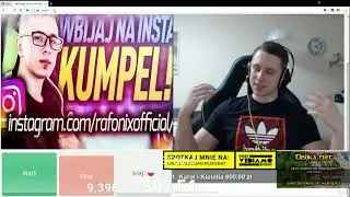 Rafonix dostaje donate 2 400 PLN od Karol i Klaudia