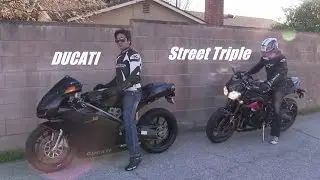 Hulyan's Dad rides different Motorcycles/Sportbikes for Fun! :-)