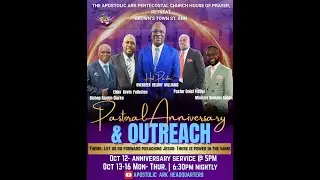 The Retreat Apostolic Ark Pentecostal Church - Outreach 2025 Wednesday, October 15, 2025