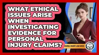What Ethical Issues Arise When Investigating Evidence For Personal Injury Claims?