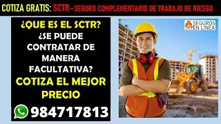 Empresas obligadas al SCTR seg&uacute;n Anexo 5 Per&uacute; COMO COTIZAR SCTR SALUD PENSIONES PRECIOS PERU