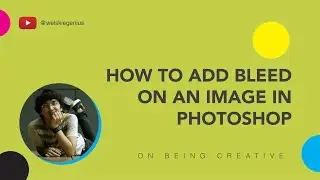 How to add bleed on an image in Photoshop