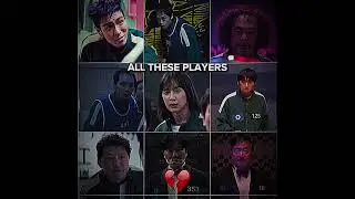 All these players, were killed by the same player | Squid Game Heart Edit - NinjaZX777