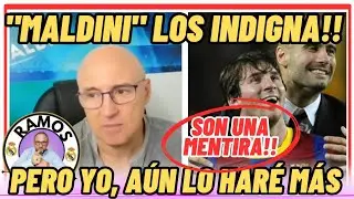 "MALDINI" HACE QUE A LOS CULERS LES REVIENTE LA CABEZA!! 🤣🤣🤣