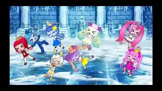 Royal Catch teenieping Slipping on ice palace.