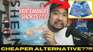 ARE THESE A CHEAP ALTERNATIVE TO ERIC EMANUEL SHORTS?? | SHEIN MEN SHORTS REVIEW