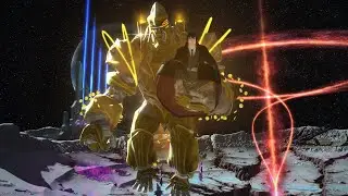 FINAL FANTASY XIV - Magitek Avenger G1 Mount (Golden Gorilla Robot)