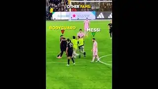 Messi Bodyguard vs Fans + Him ☠️
